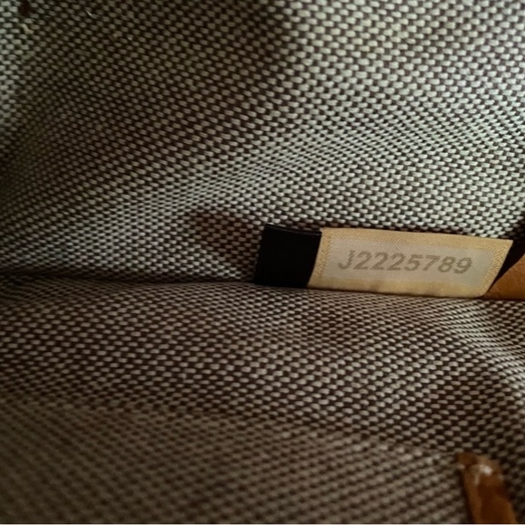 Dooney & Bourke Brown Ostrich Square Shopper Barlow Handbag with Snap Closure - Picture 15 of 15